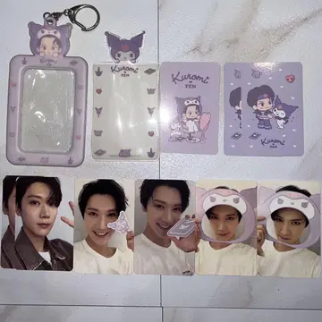 wayv 텐 nct 산리오 트레이딩 카드 트레이딩 카드 케이스 슬리브