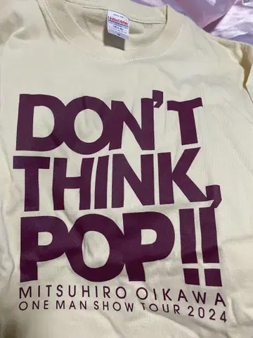 오이카와 미츠히로 T셔츠 2024 투어 don'tthink pop 밋치
