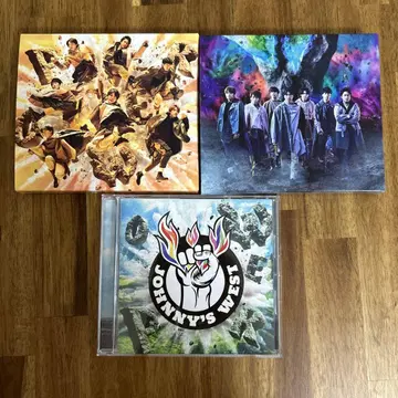 쟈니즈WEST POWER 3장 세트 CD+Blu-ray
