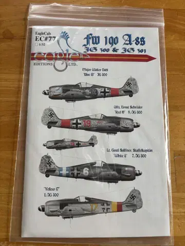EagleCals EC32-77 1/32 FW190A