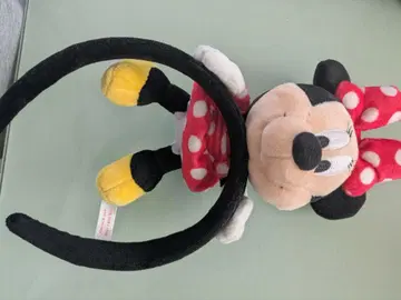 미니 마우스 봉제 인형 머리띠