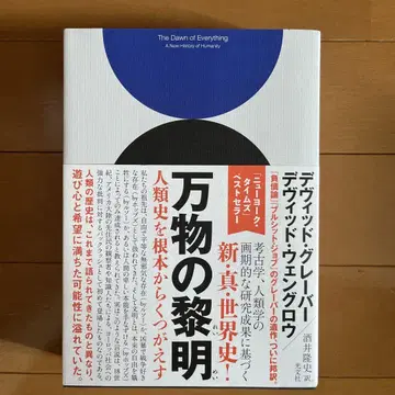 만물의 여명 인류사를 근본부터 뒤엎다