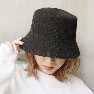 [새상품급] MURUA 버킷햇 블랙