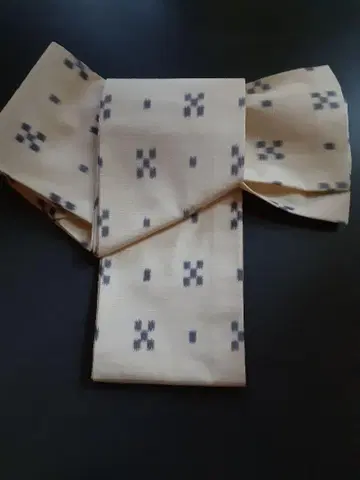 반폭 오비  해체물에서 순수 실크 15.5 x 388