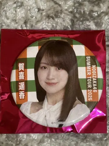 한여름 전국 투어 2025 개별 랜덤 캔뱃지 9월 ver. 카키 하루카