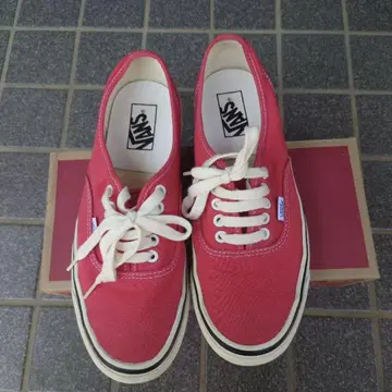 VANS AUTHENTIC 44 dx 빨간색 레드
