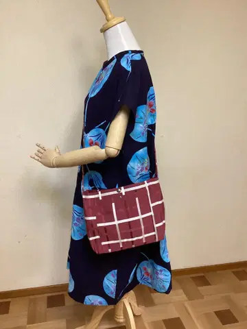 오비 리메이크 숄더 백 하카타 오비