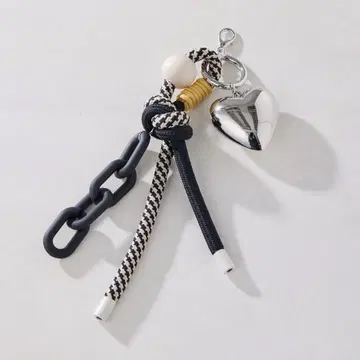 ear PAPILLONNER 하트 로프 스트랩 백참