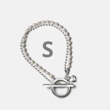 S GOD ONLY KNOWS PEARL CHAIN BRACELET