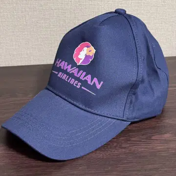 하와이안 항공 HAWAIIAN AIRLINES 캡 모자 네이비