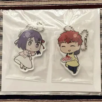 Fate 생일 아크릴 키링 마토 사쿠라 에미야 시로