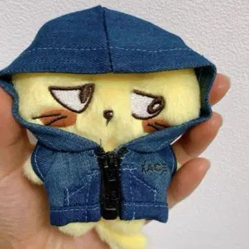 지미레니얼 Zipper hoodie 지민 jimin 봉제 인형 의류