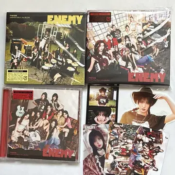 TWICE ENEMY 초회 한정판 A, B 일반ver 묶음 판매
