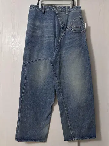 doublet DISTORTED CUTTING DENIM PANTS