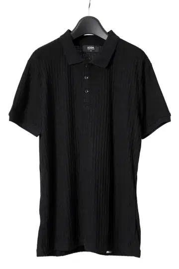 ICON AMSTERDAM 숏 슬리브 피케 셔츠 size M