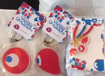 오사카 엑스포 한정 코미야쿠 키링 & 스트랩 세트