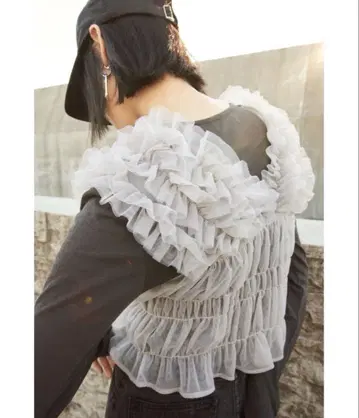 emmi atelier 튤 상의