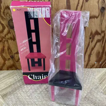 레어 골동품 제니 엘리 인형용 의자 미니어처 의자 타카라