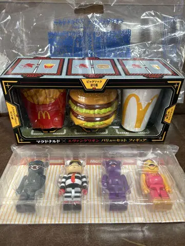 즉시 구매 OK 맥 에반게리온 베어브릭 세트