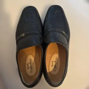 [새상품급] 마렐리 marelli 블랙 가죽 로퍼 금장 장식 포함