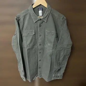patagonia 53825 캠퍼스 워크웨어 셔츠 L 카키