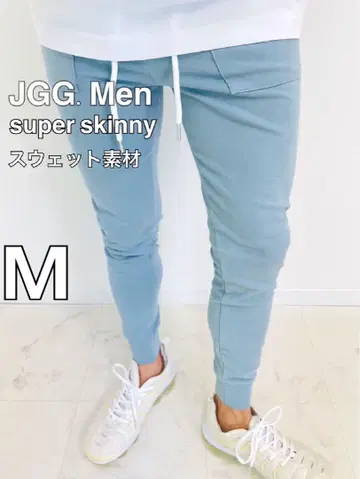 JGG.Men 제깅맨 스키니 팬츠 스웨트 팬츠 bgm