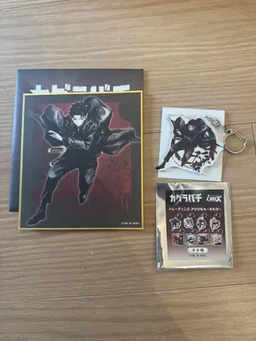 카구라바치 로쿠히라 치히로 팝업 아크릴 키링 색지 세트