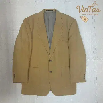 vintage 베이지 테일러드 자켓 비즈니스 캐주얼 회사원