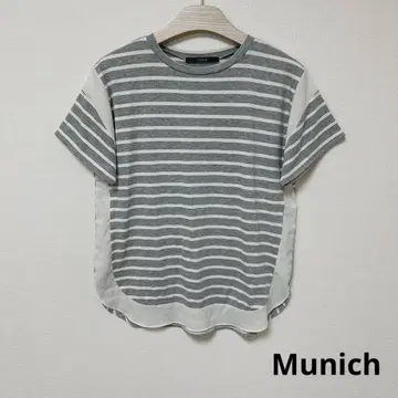 새상품급 Munich 뮤닉 상의 티셔츠 쉬폰