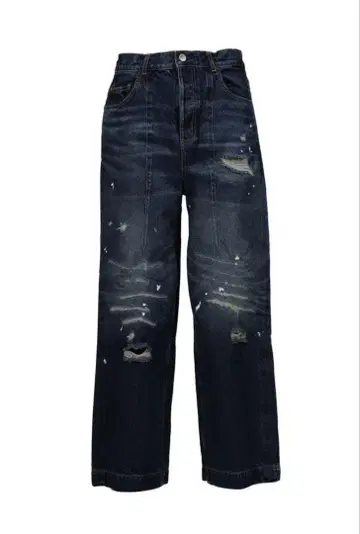 SUBLATIONS WIDE SEAM DENIM BAGGY PANTS