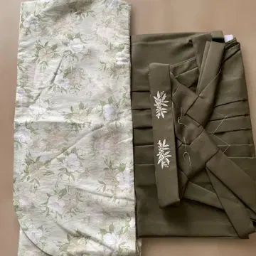 졸업식 레트로 모던 2척 소매 기모노, 하카마 2 세트