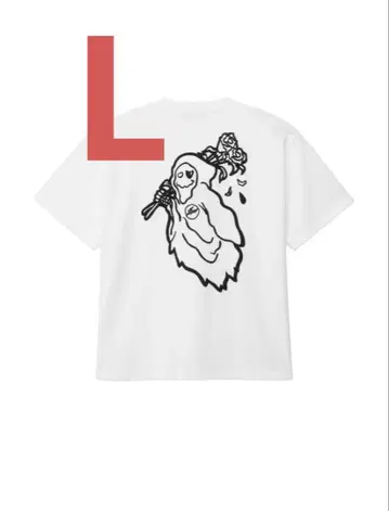 L GOD ONLY KNOWS FRAGMENT 티셔츠 WHITE