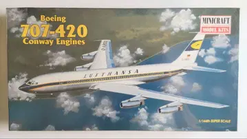 미니 크라프트 보잉 707-420 루프트한자 항공 1/144 스케일