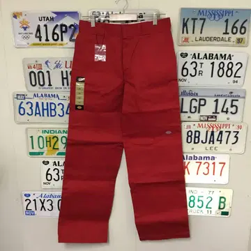 미사용 새상품 Dickies 디키즈 더블니 30 x 32 워크 와이드