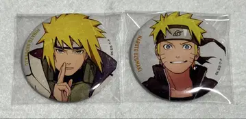 NARUTO 캔뱃지 베이스야드 도쿄 나루토 미나토 2개