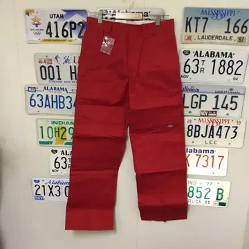 미사용 새상품 Dickies 디키즈 더블니 30 x 32 워크 와이드