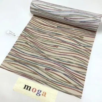 기모노 옷감 염색 깃자쿠 순견 100% 단고 치리멘 스킨 컬러