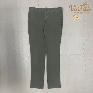 vintage 카키 치노 팬츠 캐주얼 워크 밀리터리 스트릿
