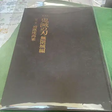 귀멸의 칼날 극장판 무한성 편 아카자 재래 팜플렛 최초 한정 기유 아카자