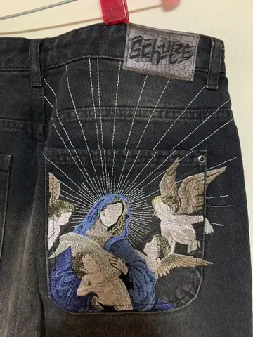 derschutze 'awakening' Denim BLACK W34