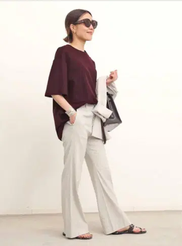 L'Appartement 인드레스 Cotton t-shirt