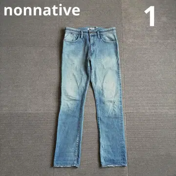 논네이티브 드웰러 5P 청바지 셀비지 빈티지 가공 1