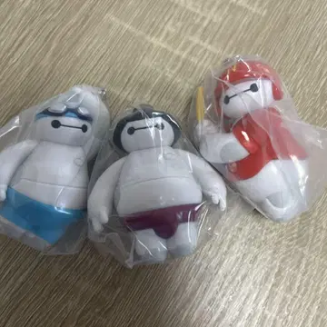 베이맥스 캡슐 토이 3개 세트