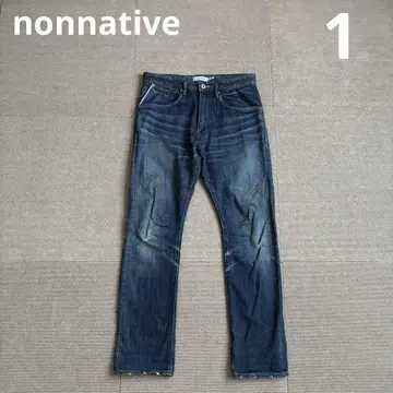 Non네이티브 DWELLER 5P JEANS 유즈드 가공 1 데님