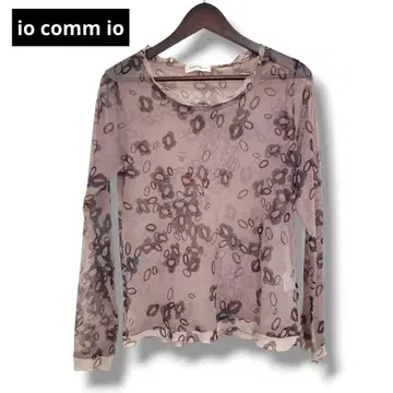 이오콤이오 io comme io 센소유니코 38 프릴 메쉬
