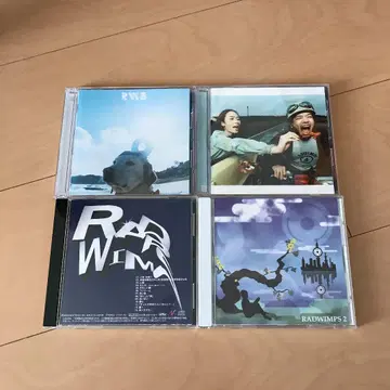 [ 즉시 구매 ok!! ] RADWIMPS 앨범 4 타이틀 세트!!!