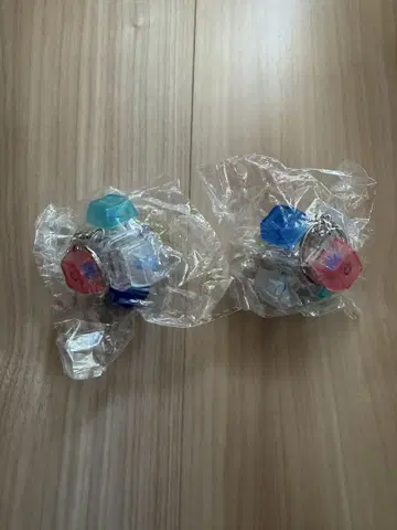 키보드 딸깍딸깍 키링 참 클리어 중독 블록 6면