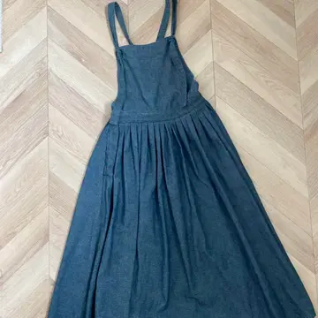 Soul berry 롱 에이프런 원피스