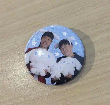 만게키 시나모롤 콜라보 캔뱃지 배터리즈