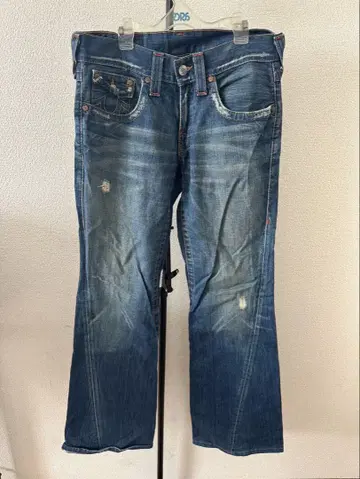 G1331 TRUE RELIGION 부츠컷 데님 자수